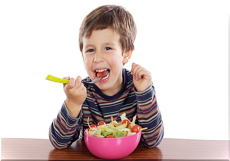 5 types of salads for children