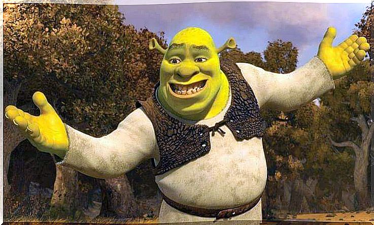 Shrek, star of one of the best-known Dreamworks movies.