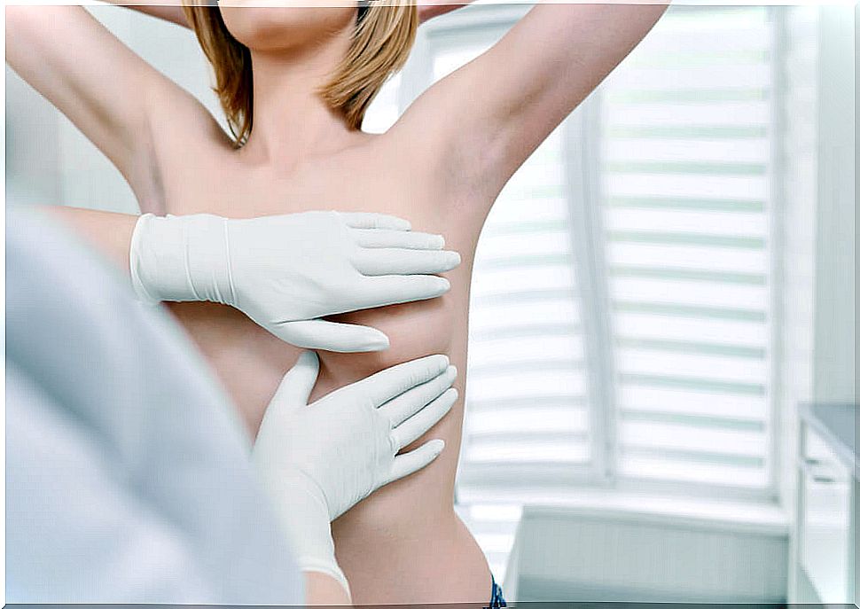 Breast examination: characteristics.