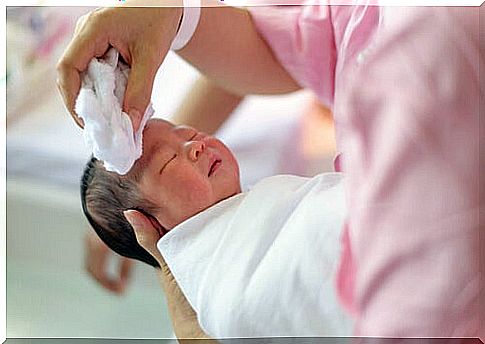 Cradle cap goes away easily.