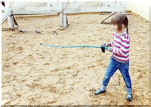 fencing for children.