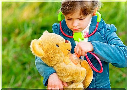 Stuffed animals are an object of attachment in children.