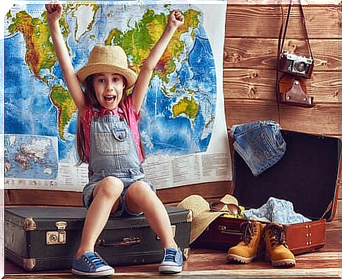 At what age can I take my child on a trip for the first time?