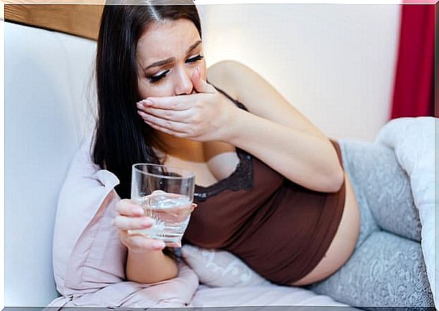 Vomiting and nausea in the period of pregnancy