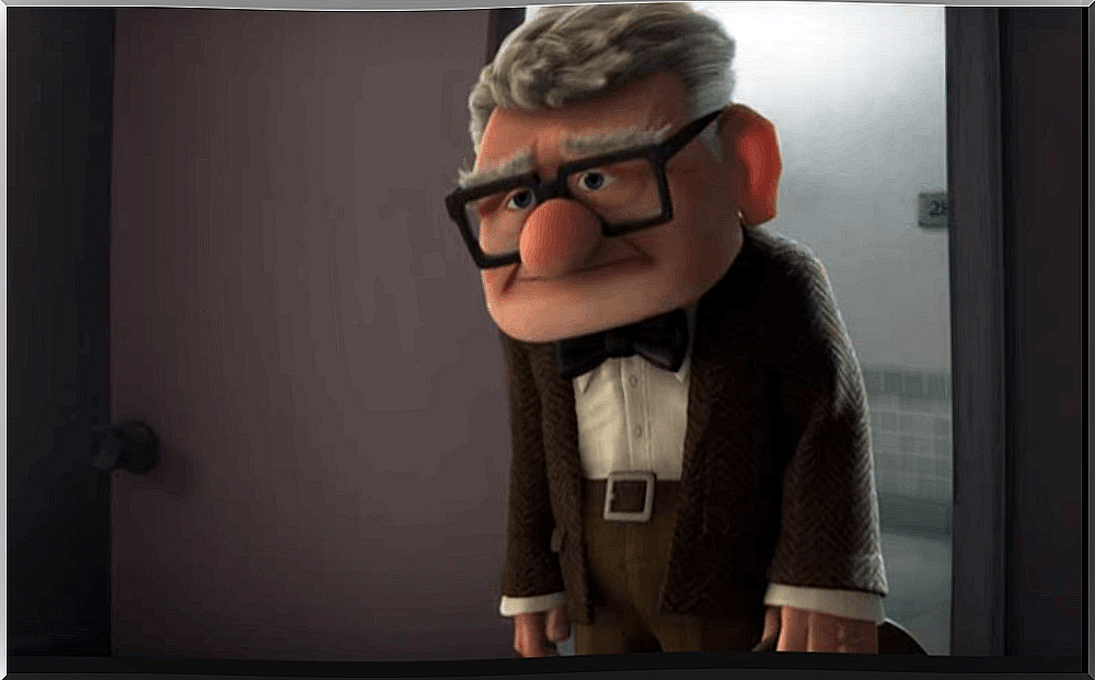 The movie UP also teaches how to cope with difficult times.